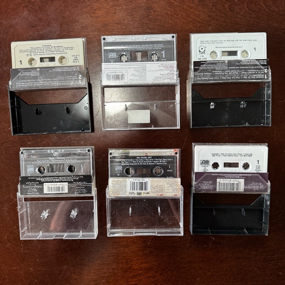 Vintage Phil Collins And Genesis Cassette Tape Lot Of 6 All Tested And Working - Picture 15 of 16
